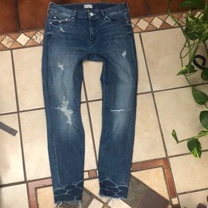 MOTHER denim Looker Ankle Fray size 29. EUC.